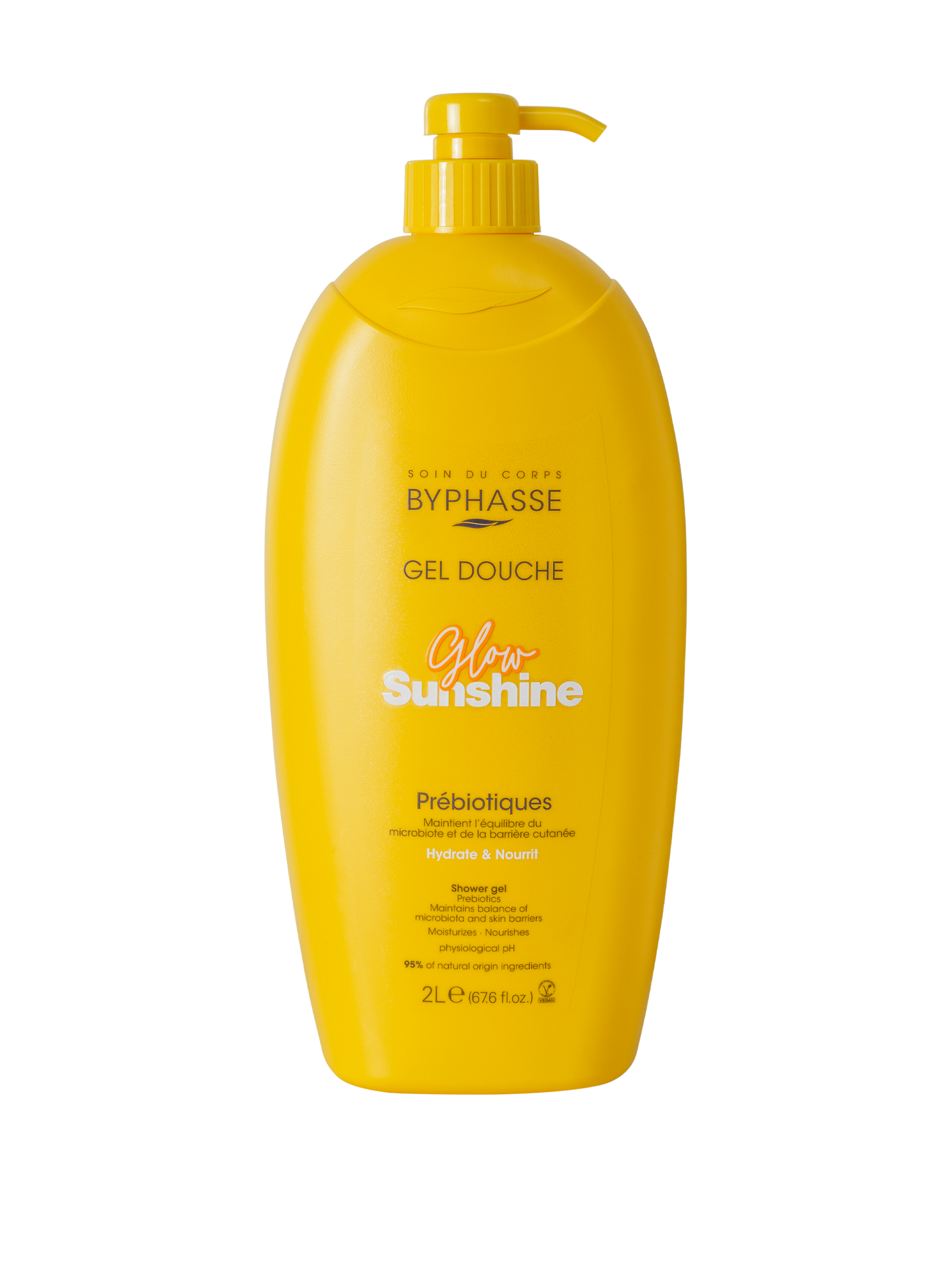 BYPHASSE BYPHASSE Glow Sunshine Prebiotisches Duschgel 2000 ml Sonnenpflege