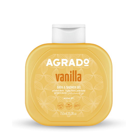AGRADO AGRADO Duschgel Vanille 750 ml Gel für Bad und Dusche Kosmetik
