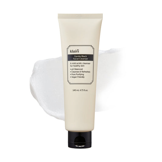 KLAIRS KLAIRS Gentle Black Facial Cleanser 140 ml sanfter schwarzer Gesichtsreiniger Reinigung