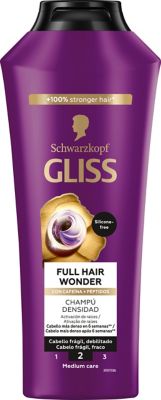 Schwarzkopf Gliss Full Hair Wonder Shampoo Densidad 400 ml