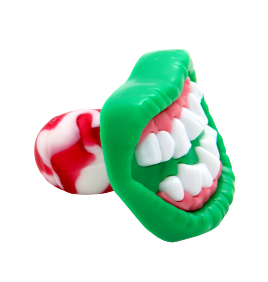 BPop Gruselgebiss Lollipop Lollie in Gebissform 15g – Produktansicht