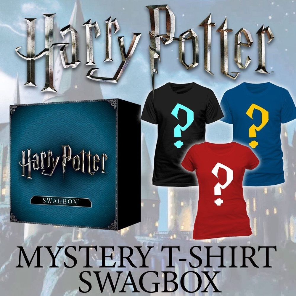 Rubies Harry Potter 3 T-Shirts Mystery Box für Unisex
