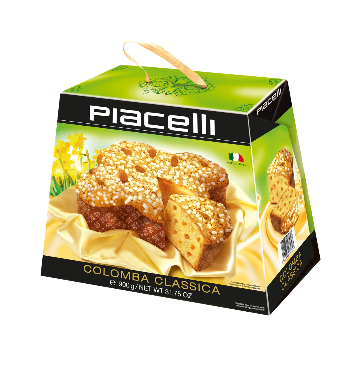 Italienischer Osterkuchen Hefekuchen Colomba Classica 900g Piacelli