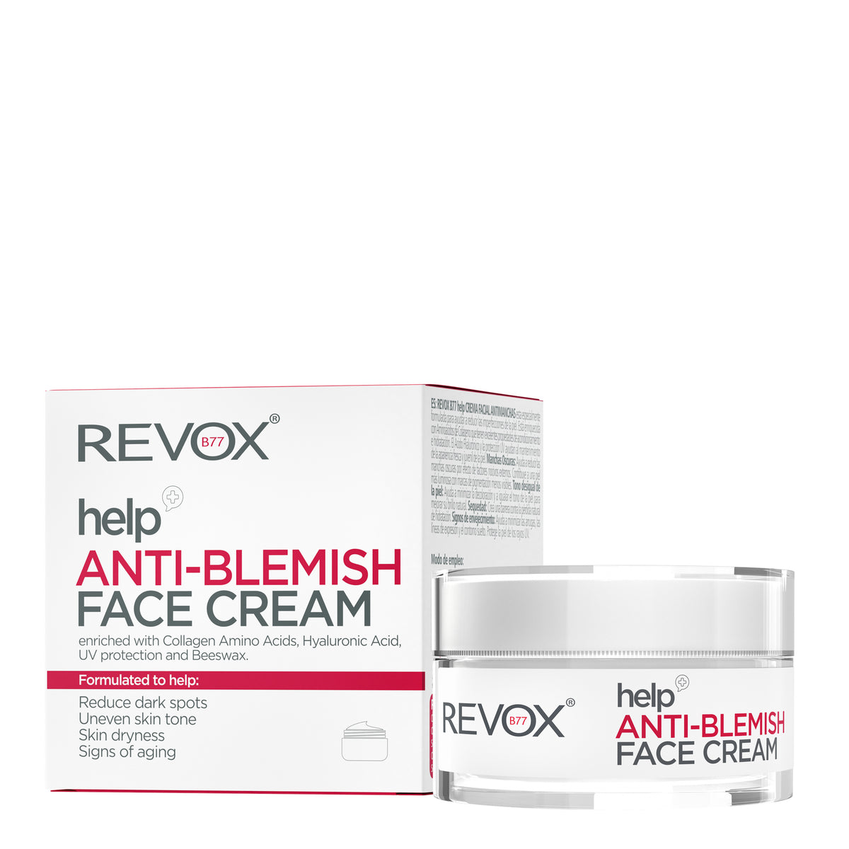 REVOX Help Anti-Blemish Face Cream 50 ml – Gesichtscreme