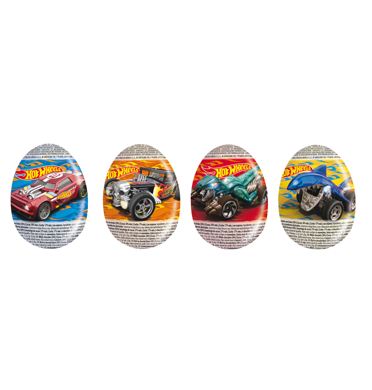 Löffel-Ei Überraschungsei Hot Wheels 17,5g 1 Stück