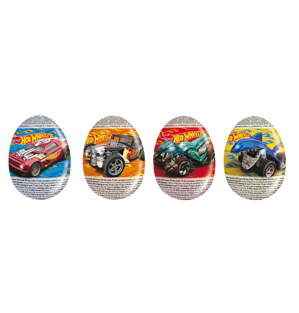 Barbie Löffel-Ei Überraschungsei Hot Wheels 17,5 g