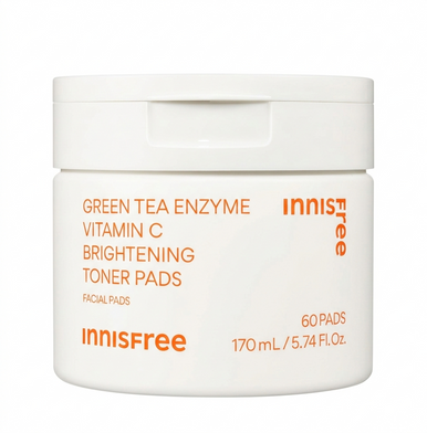 INNISFREE INNISFREE Vitac Greentea Brightening Pads 60 Stück Reinigungspads Kosmetik