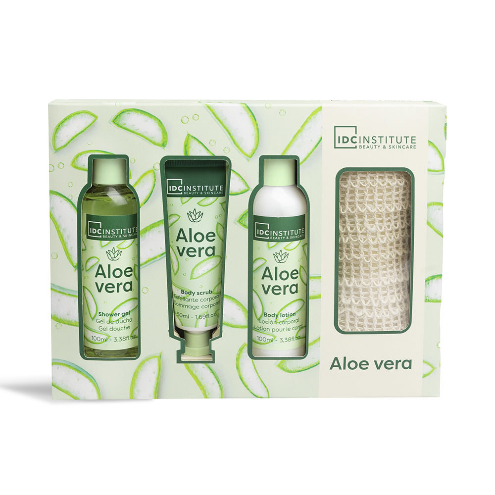 IDC Institute Aloe Vera 4-teiliges Geschenkset
