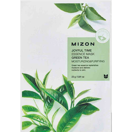 MIZON MIZON Joyful Time Essence Mask Green Tea 23 g Gesichtsmaske Kosmetik