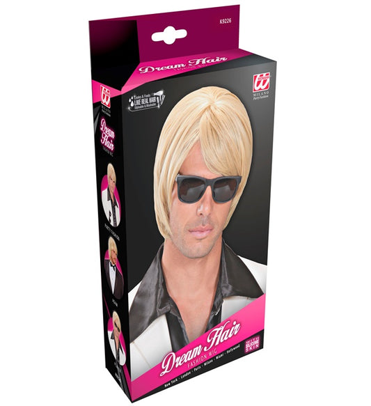 Blonde Dream Hair Perücke in natürlichem Blond für Fasnacht und Karneval