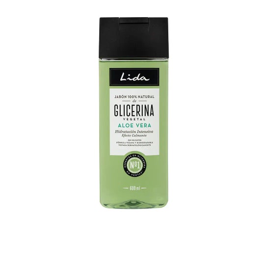 Lida Flüssigseife mit Glycerin und Aloe Vera 600 ml