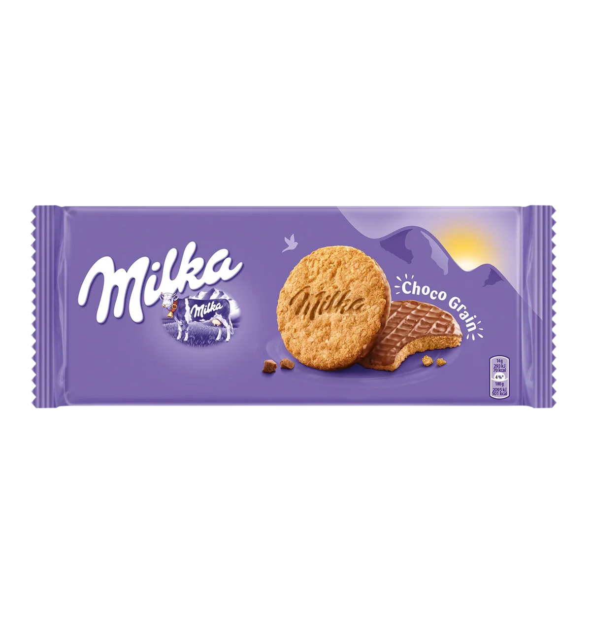 Milka Kekse mit Milchschokolade Choco Grain 126 g MHD: 08/2026