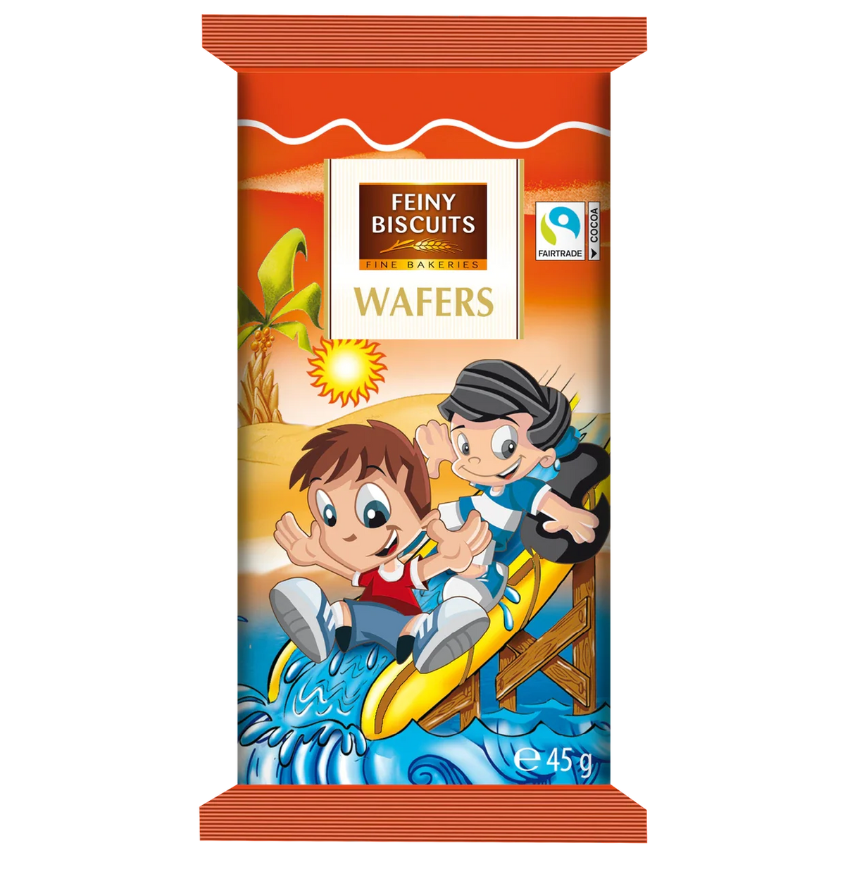 Feiny Biscuits Kinder-Waffeln mit Kakaocremefüllung 225 g in verschiedenen Motiven
