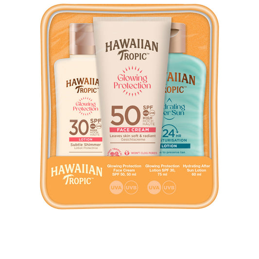 HAWAIIAN TROPICAL TOILETRY BAG 3 pc