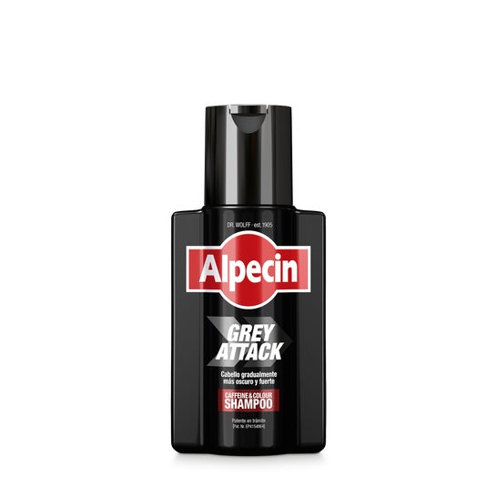 Alpecin Grey Attack Champú Anticaída Y Anticanas 200 ml