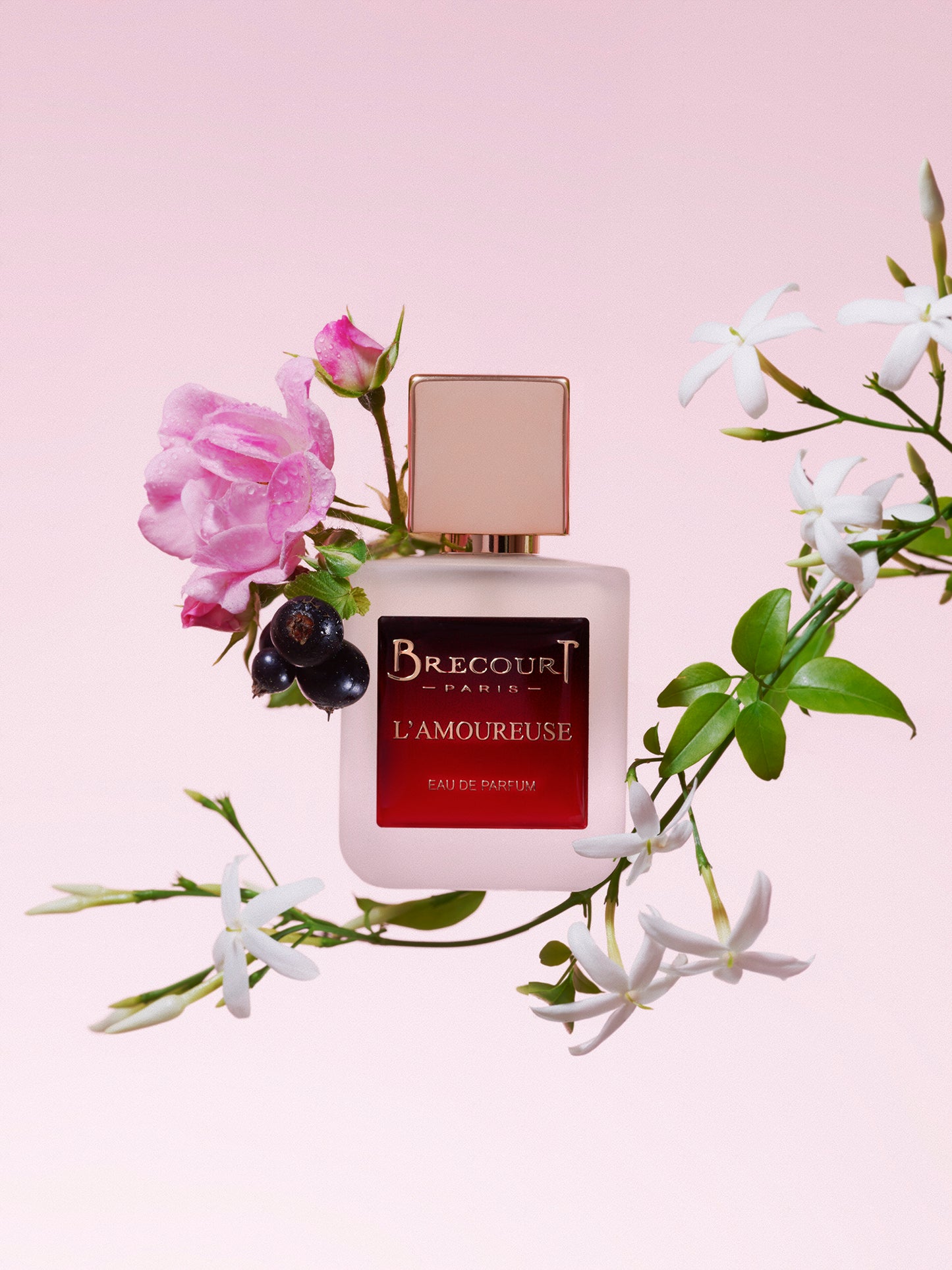 BRECOURT BRECOURT Lamoureuse Eau de Parfum 100 ml Set mit 4 x 6 ml Taschenzerstäuber Parfüm