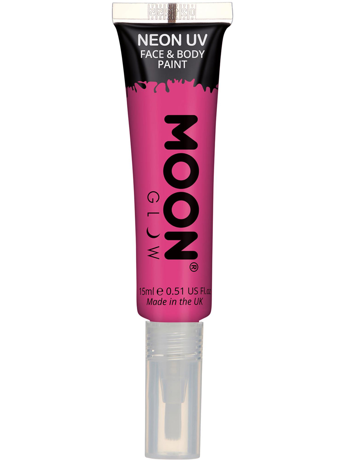 Smiffys Moon Glow Intense Neon UV Face Paint, Hot Pink CD für Unisex