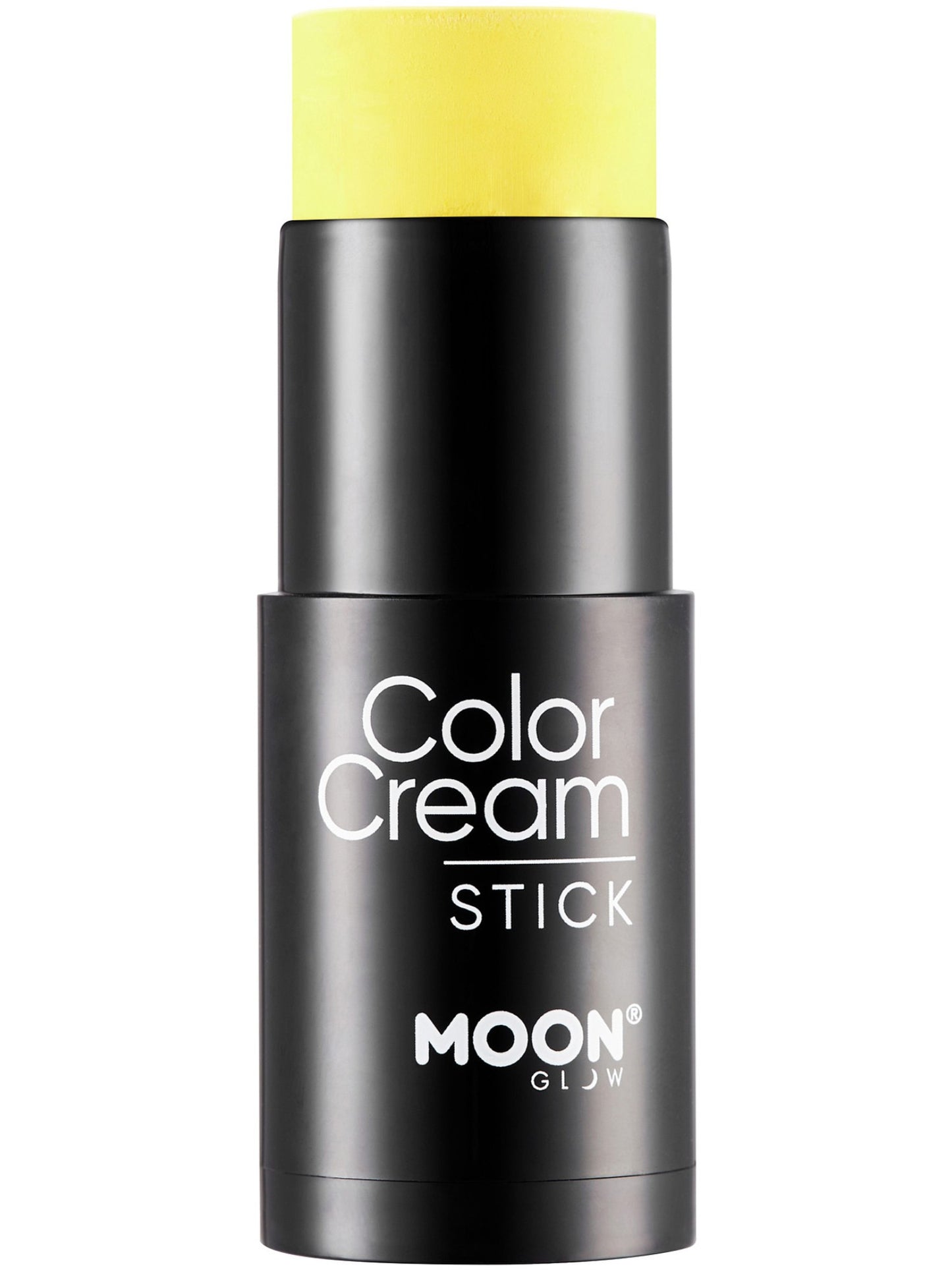 Smiffys Moon Glow - Neon UV ColorCream Stick, Intense Yell CD für Unisex