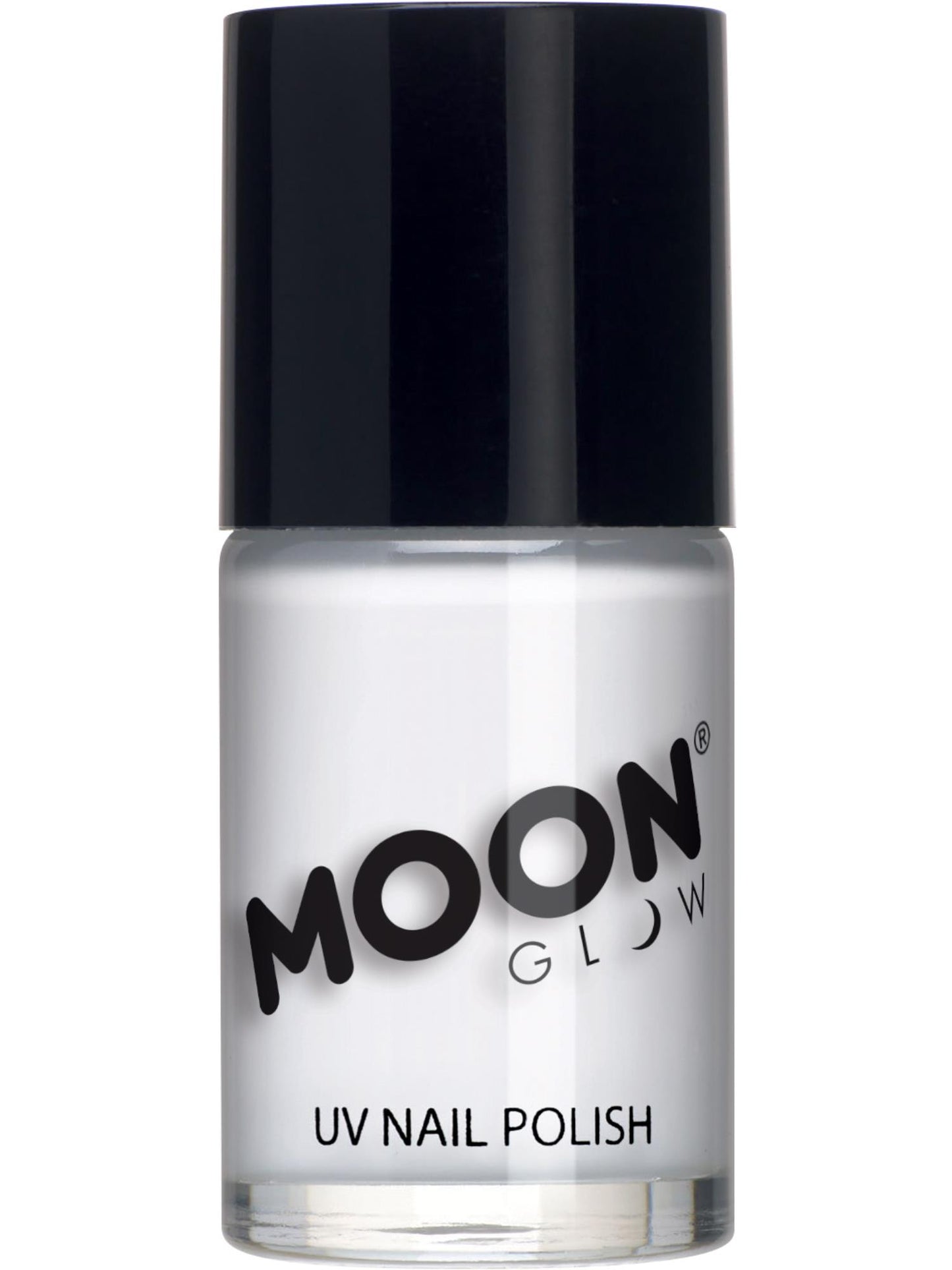Smiffys Moon Glow Intense Neon UV Nail Polish, White CD für Unisex