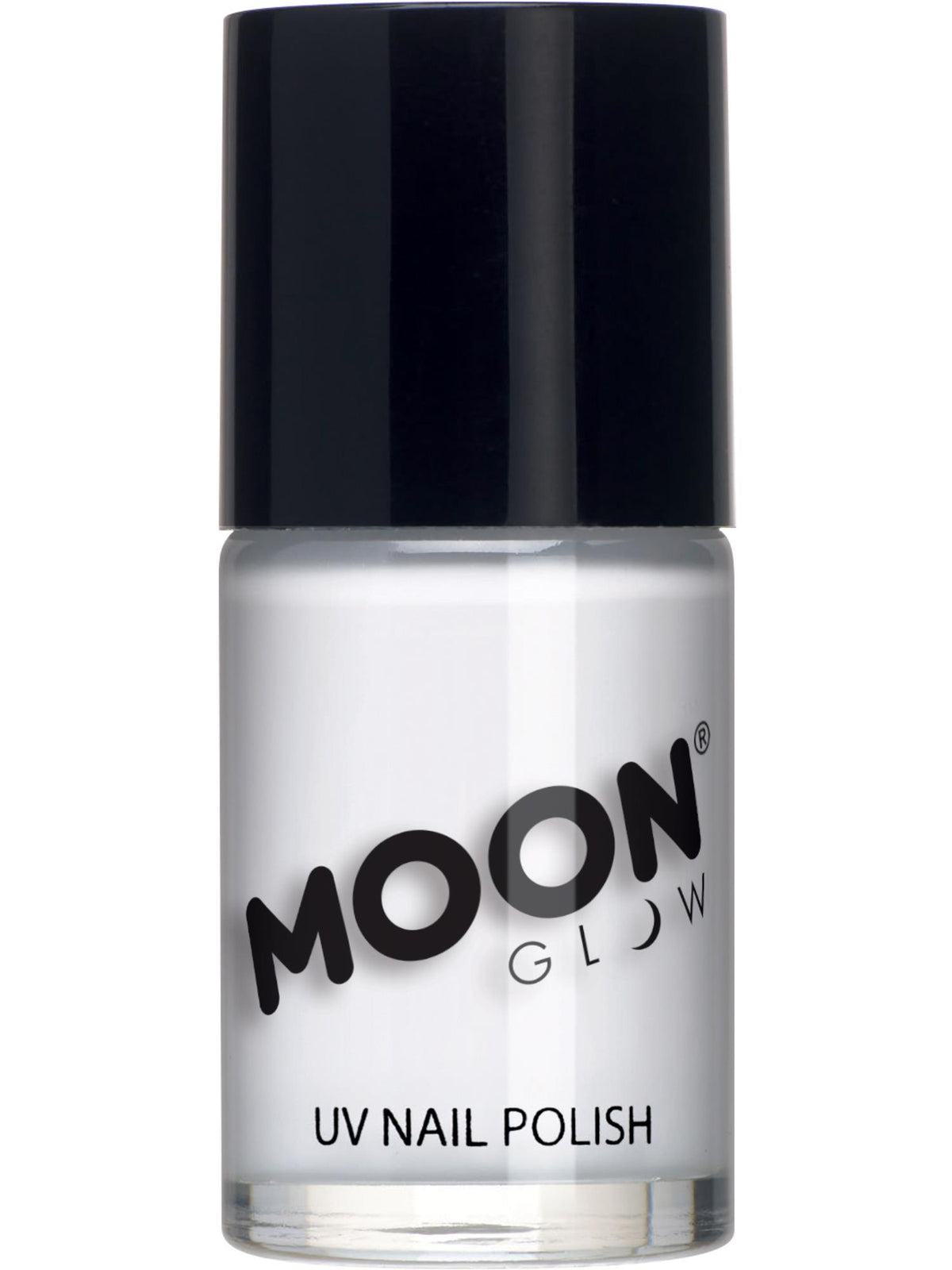 Smiffys Moon Glow Intense Neon UV Nail Polish, White CD für Unisex