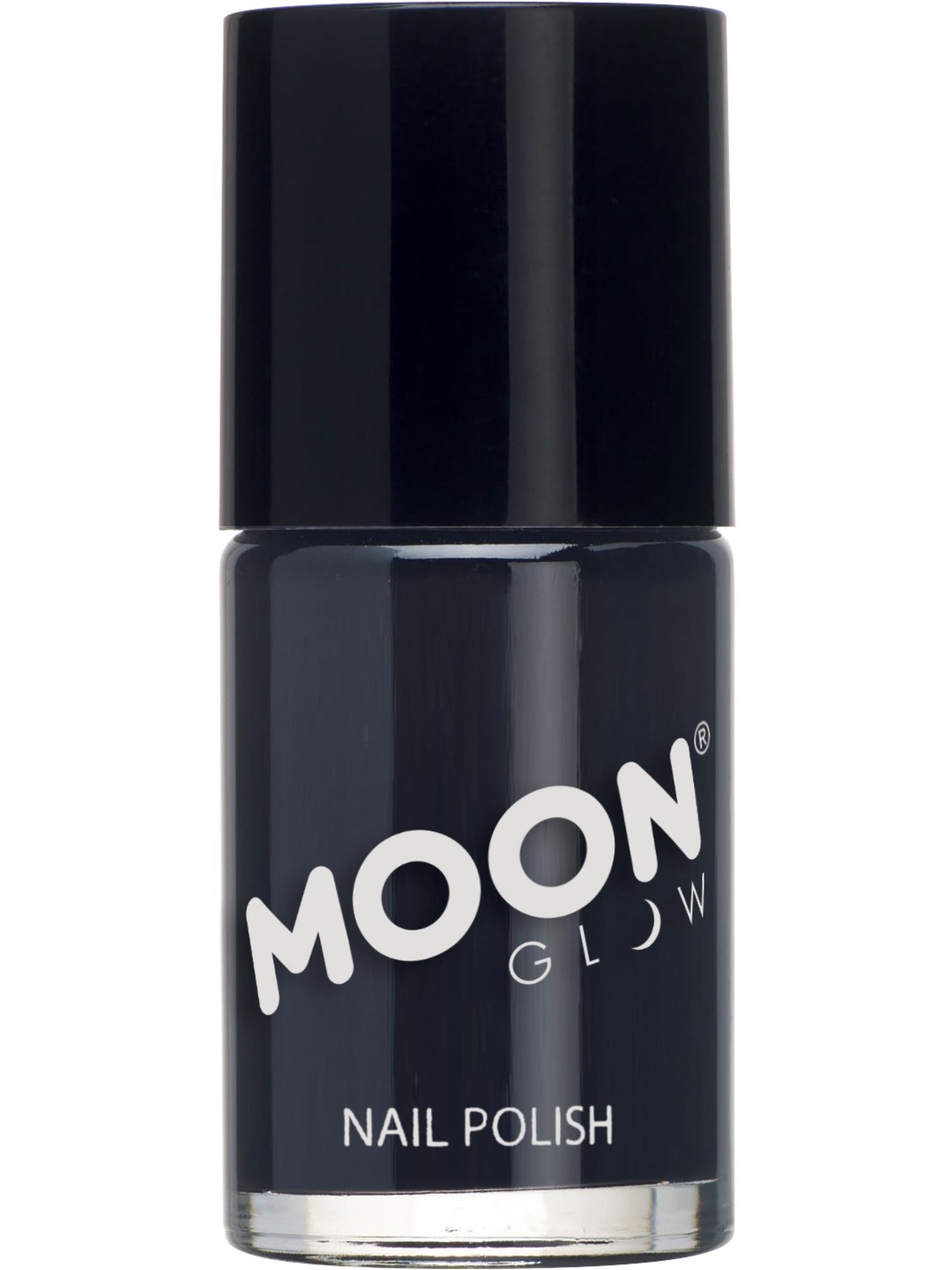 Smiffys Moon Glow Pastel Neon UV Nail Polish, Black CD für Unisex