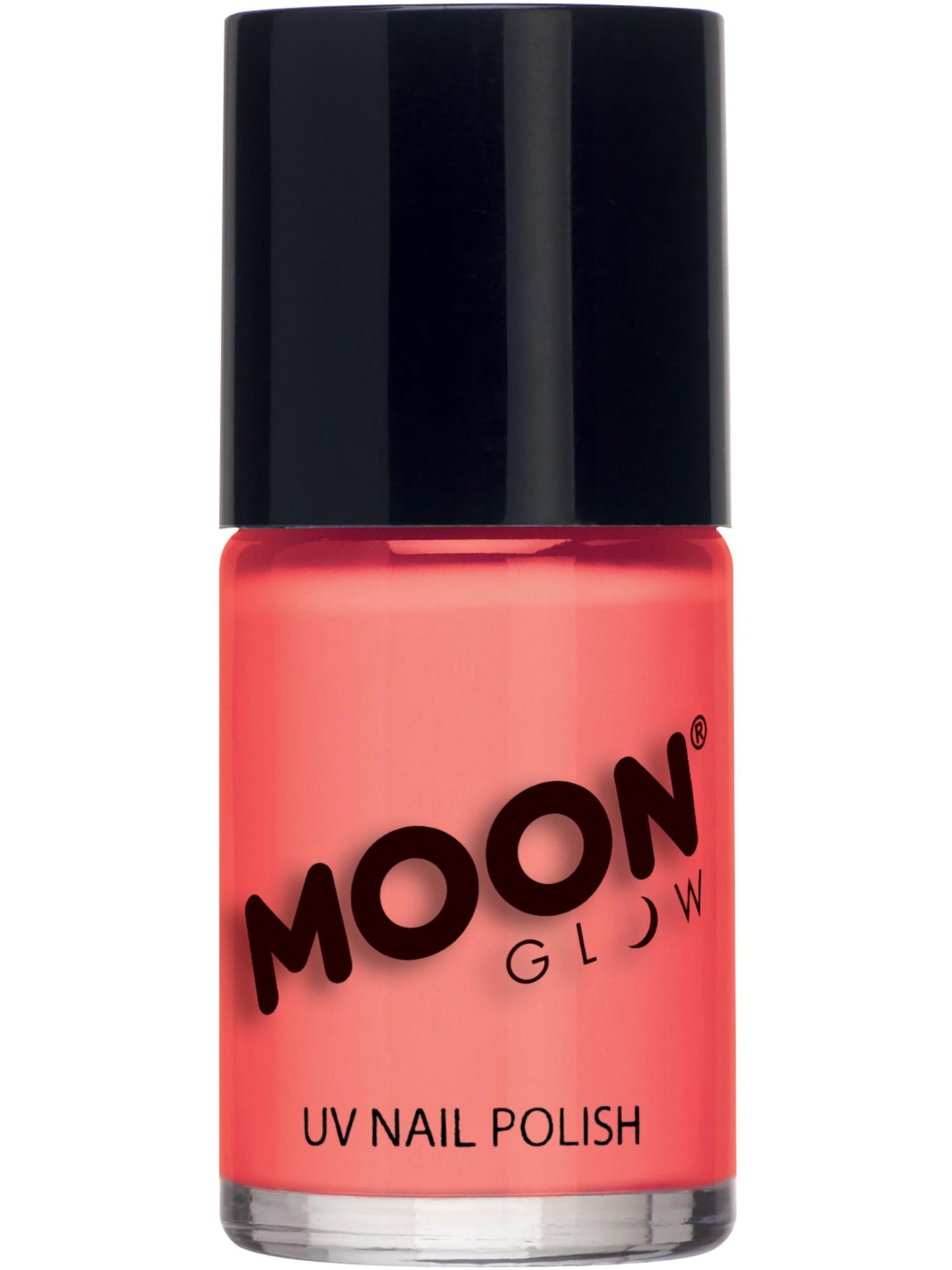 Smiffys Moon Glow Pastel Neon UV Nail Polish, Pastel Coral CD für Unisex
