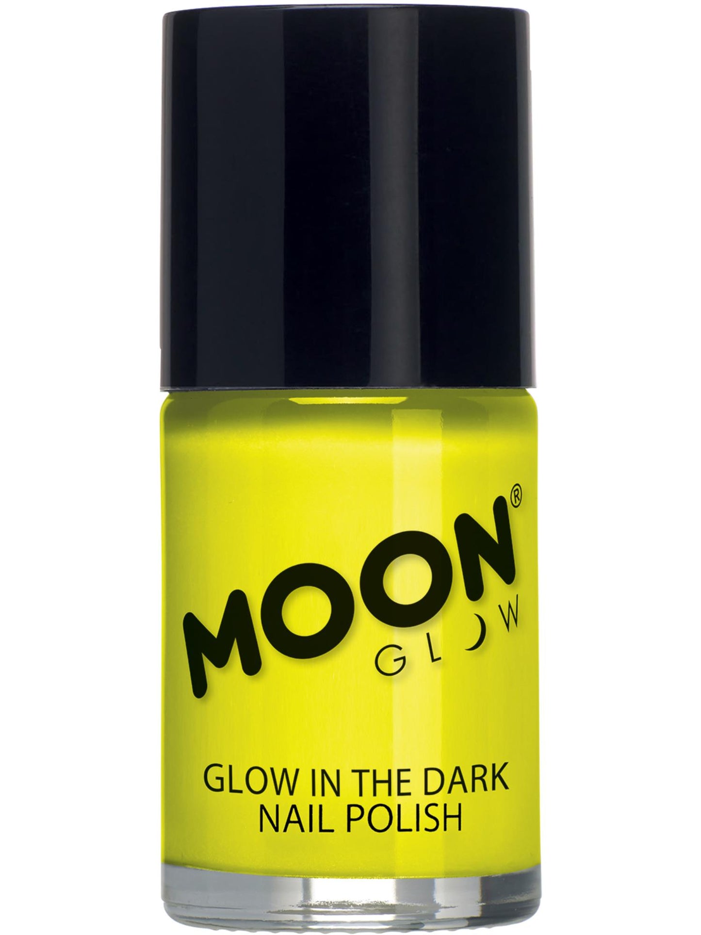 Smiffys Moon Glow - Glow in the Dark Nail Polish, Yellow CD für Unisex