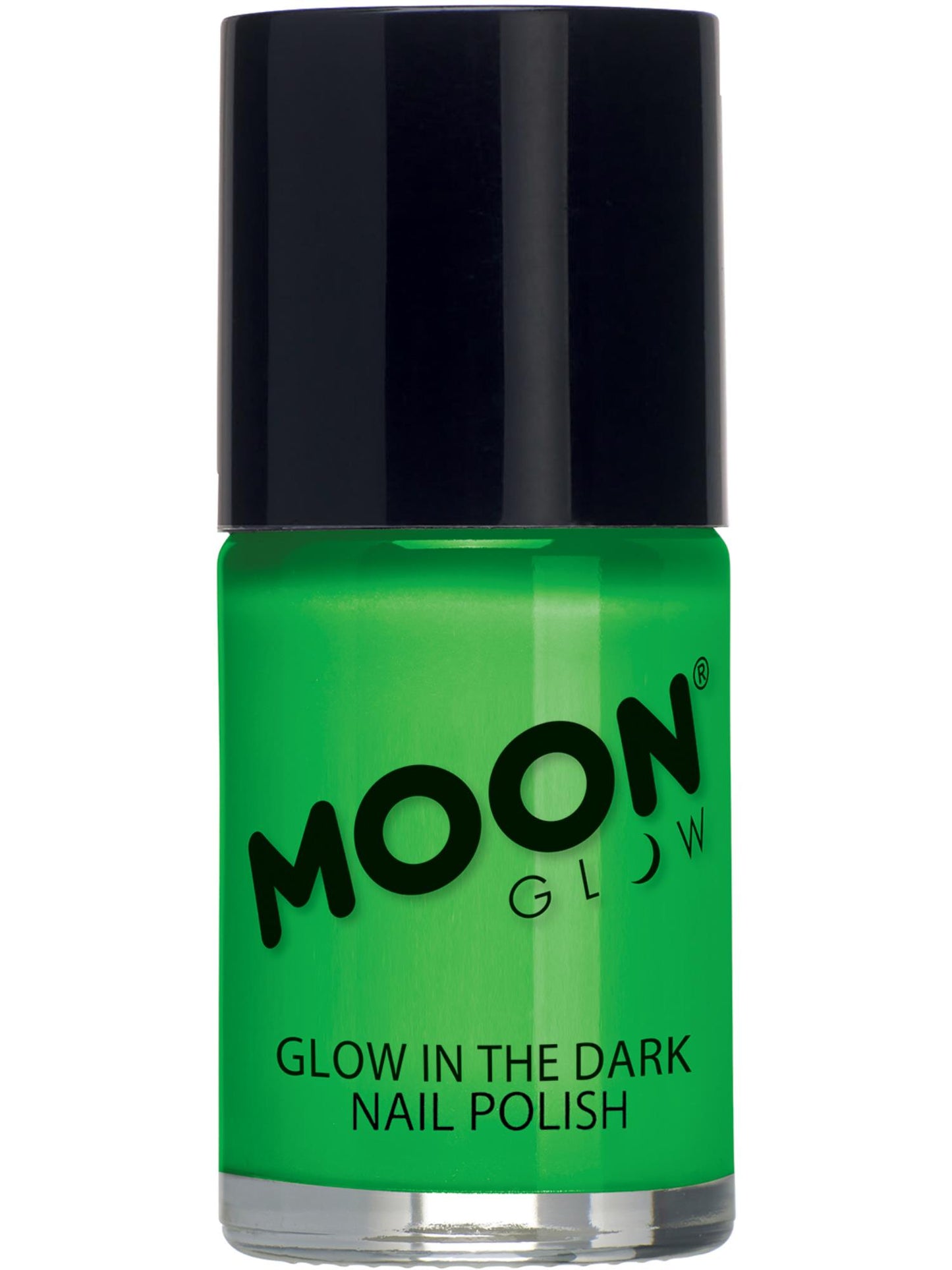 Smiffys Moon Glow - Glow in the Dark Nail Polish, Green CD für Unisex