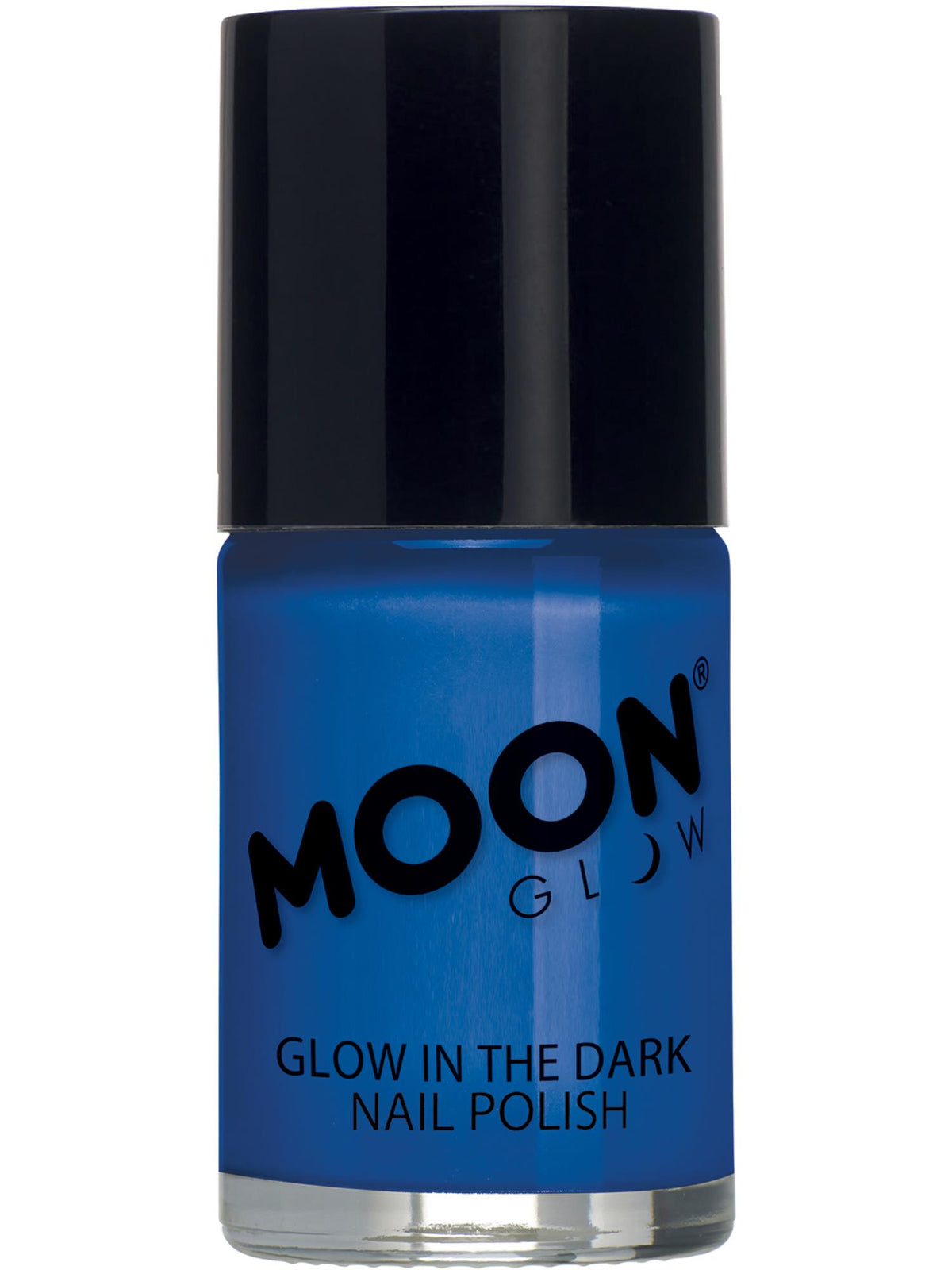 Smiffys Moon Glow - Glow in the Dark Nail Polish, Blue CD für Unisex