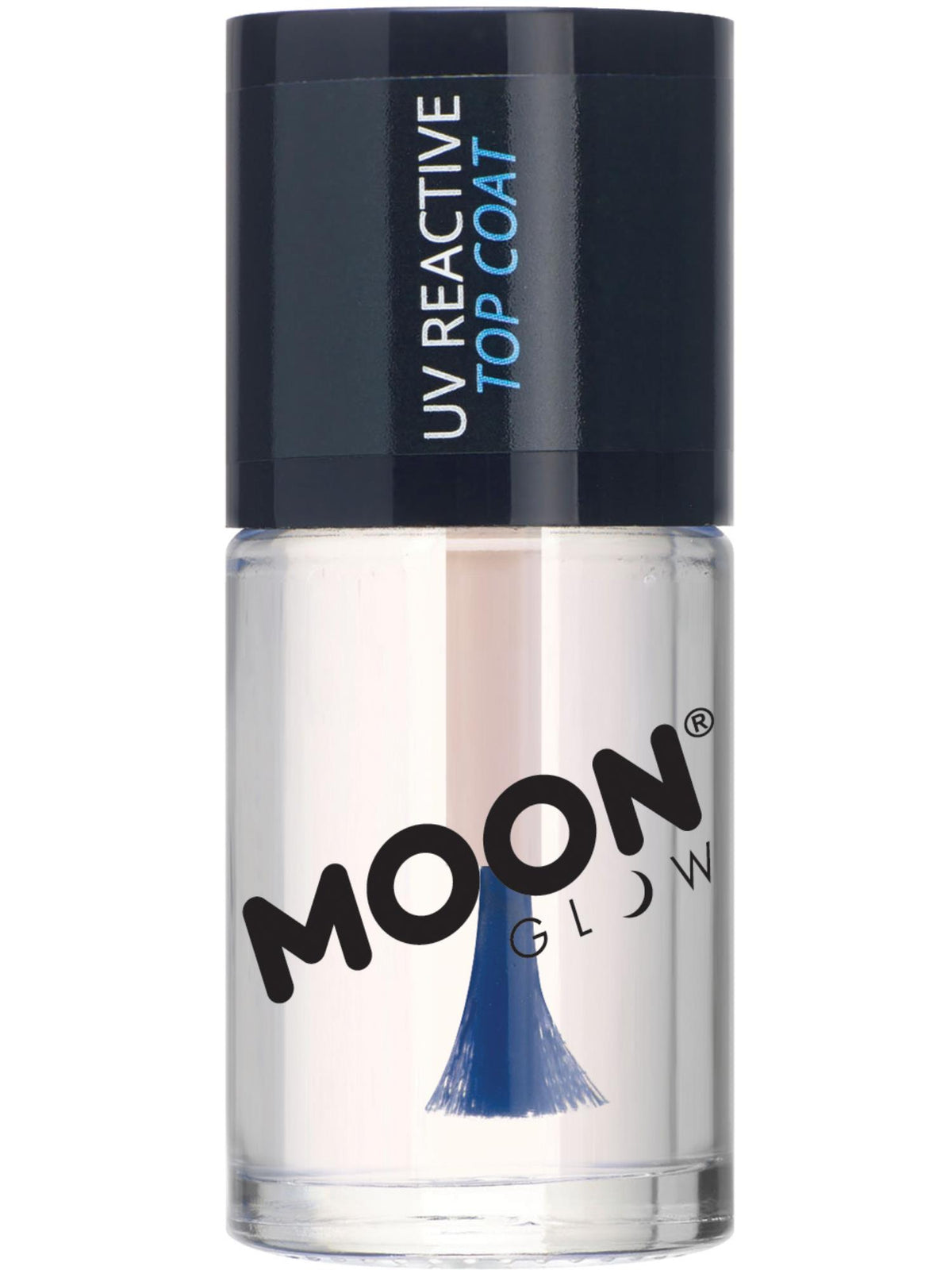 Smiffys Moon Glow UV Reactive Top Coat, Clear CD für Unisex