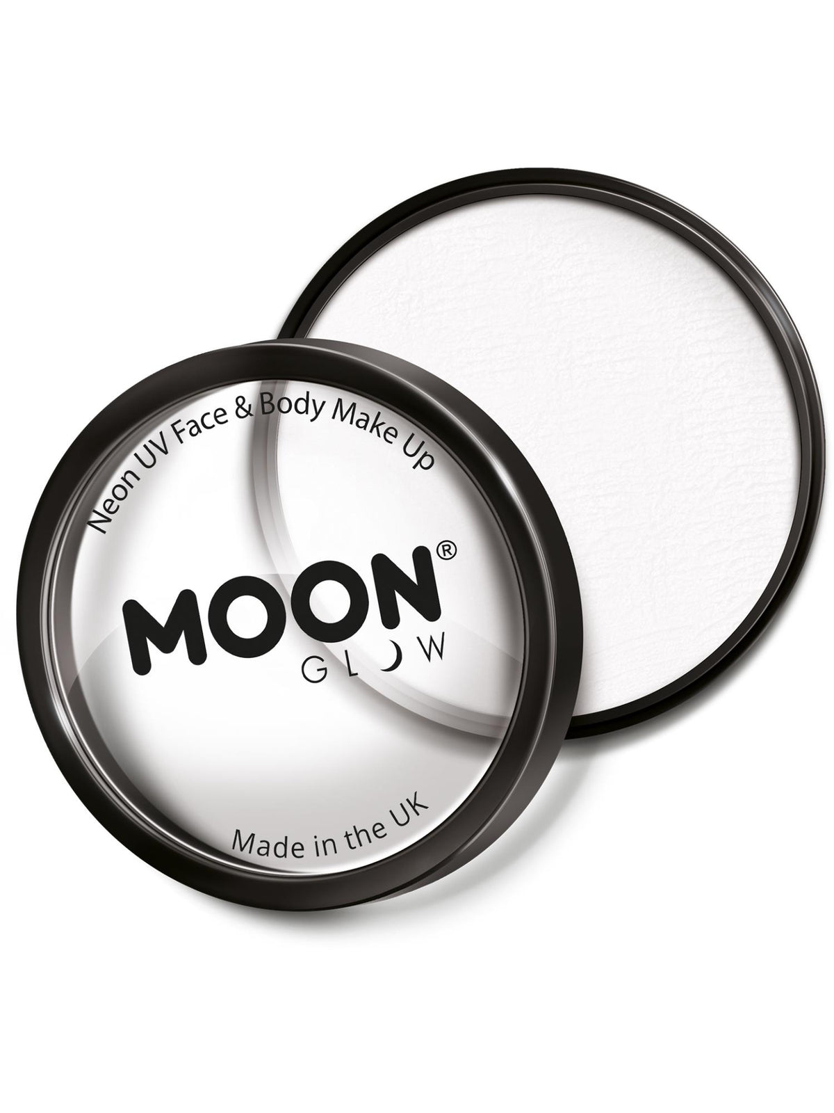 Smiffys Moon Glow Pro Intense Neon UV Cake Pot, White CD für Unisex