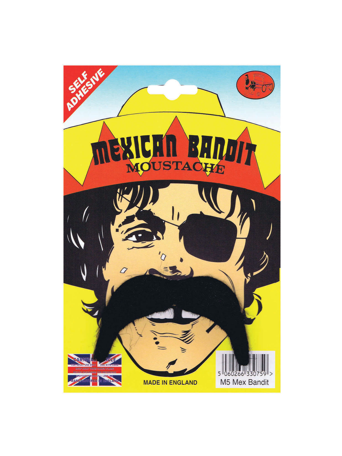 Rubies Mexican Bandit Tash Beards and Moustaches