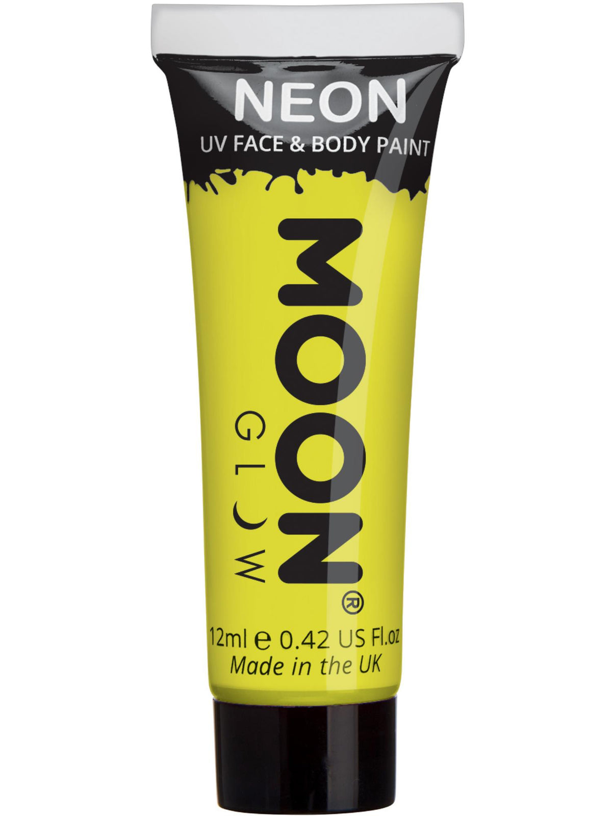 Smiffys Moon Glow Intense Neon UV Face Paint, Intense Yell CD für Unisex
