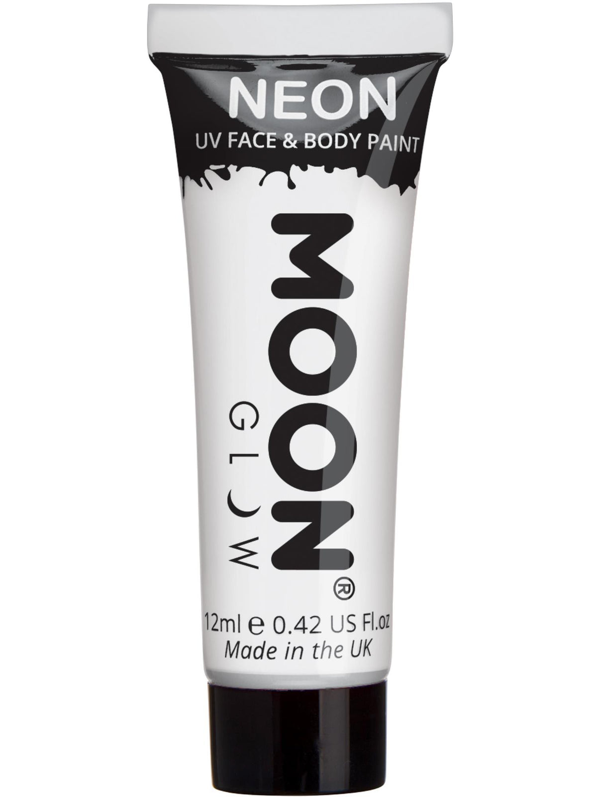 Smiffys Moon Glow Intense Neon UV Face Paint, White CD für Unisex