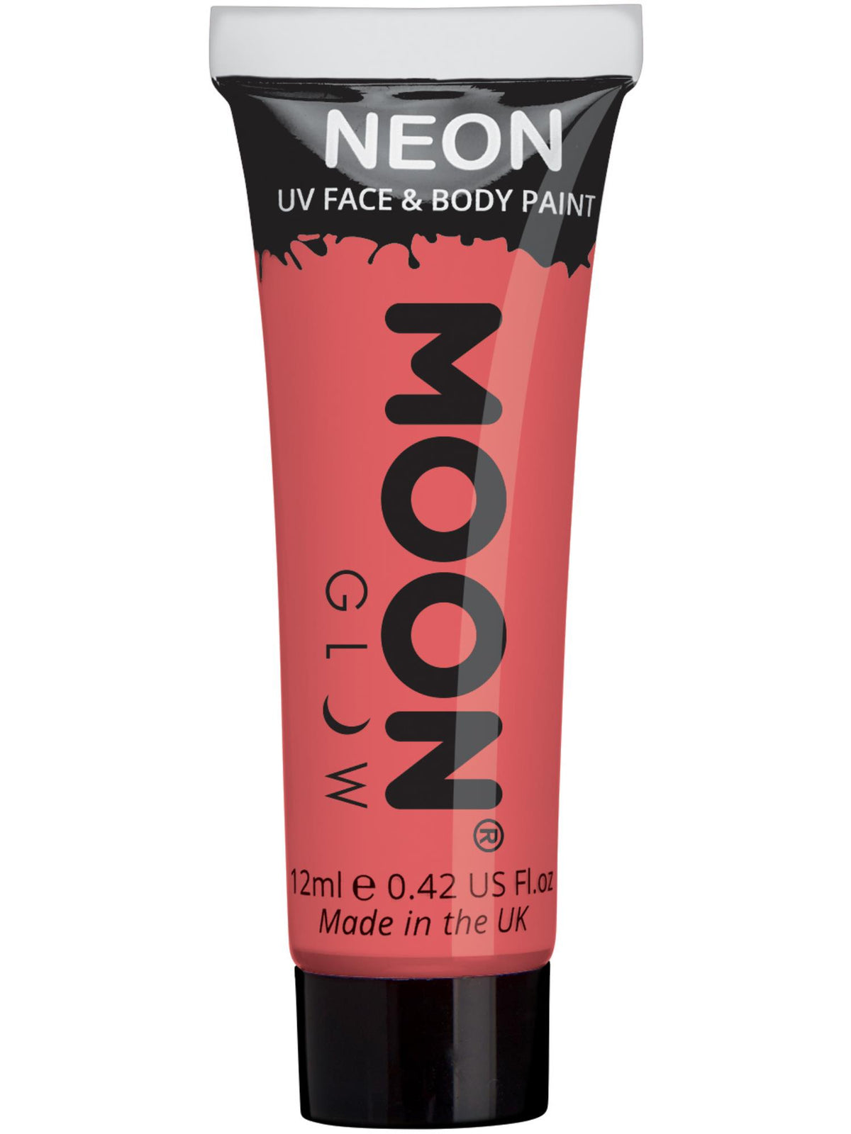 Smiffys Moon Glow Pastel Neon UV Face Paint, Pastel Coral CD für Unisex