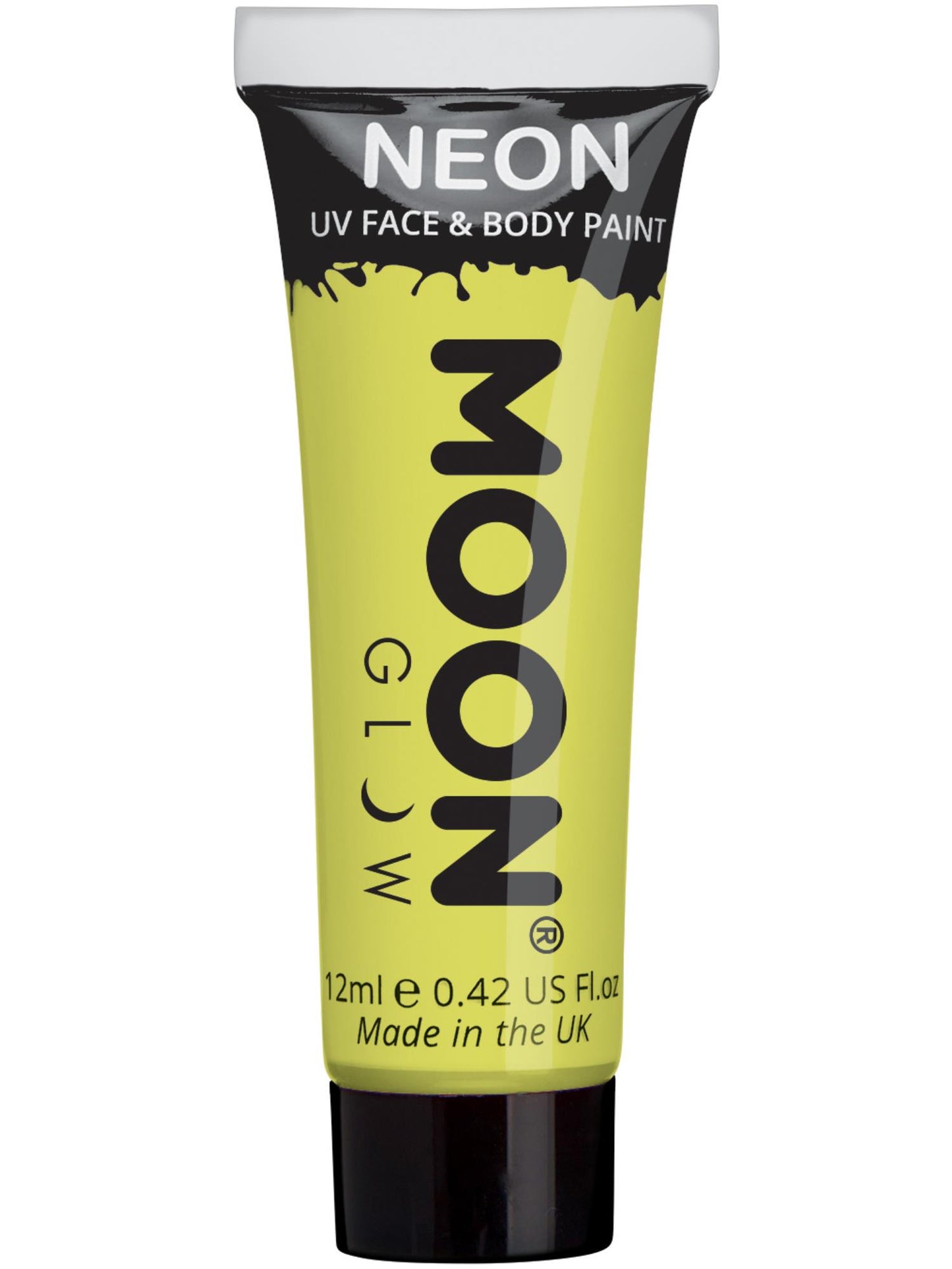 Smiffys Moon Glow Pastel Neon UV Face Paint, Pastel Yellow CD für Unisex
