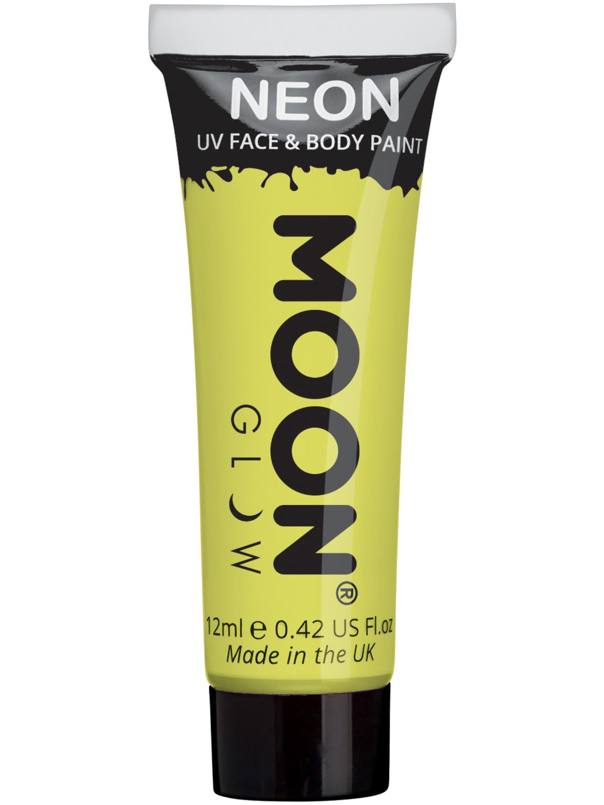 Smiffys Moon Glow Pastel Neon UV Face Paint, Pastel Yellow CD für Unisex