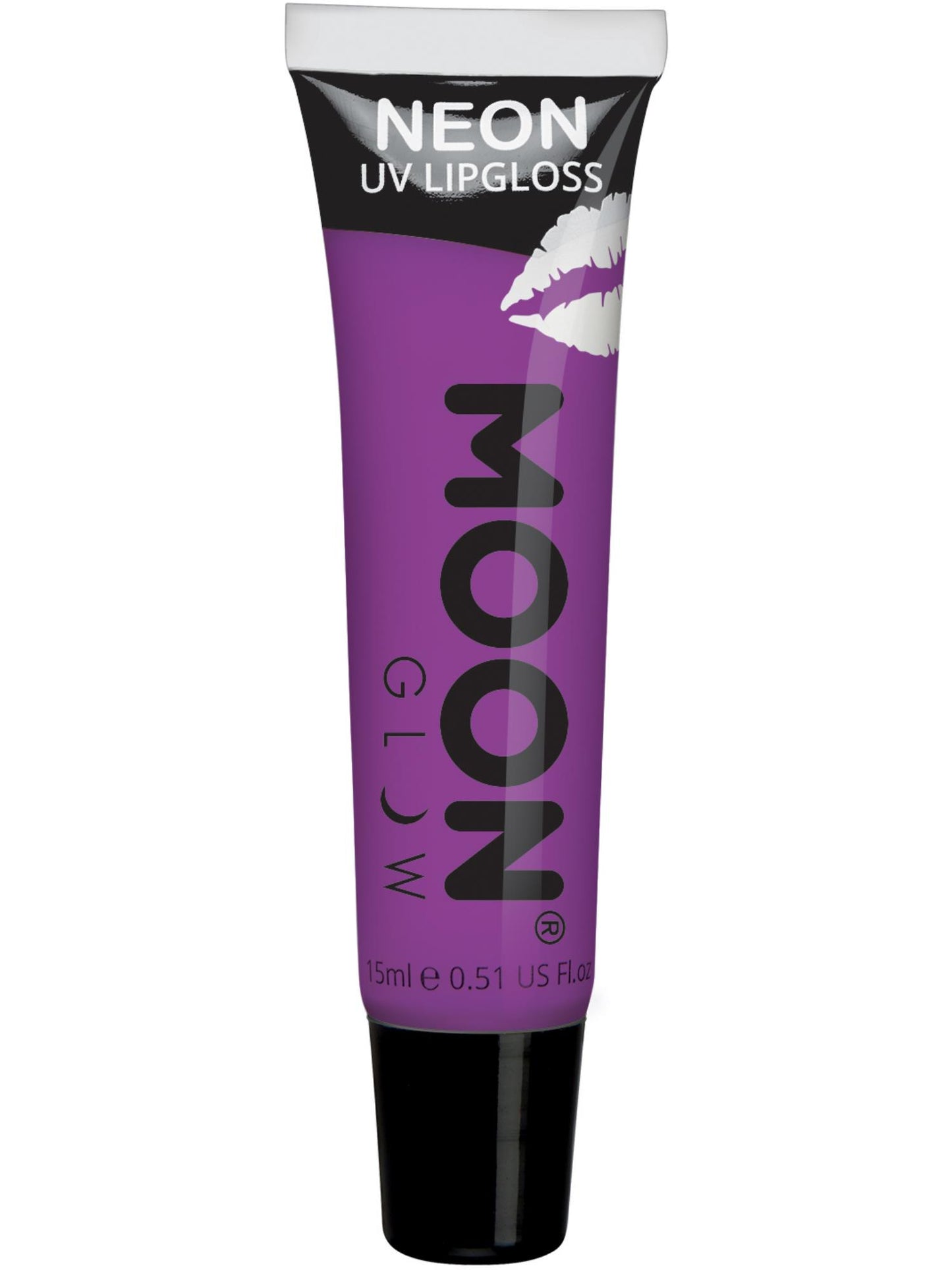 Smiffys Moon Glow Intense Neon UV Fruity Lipgloss, Purple CD für Unisex