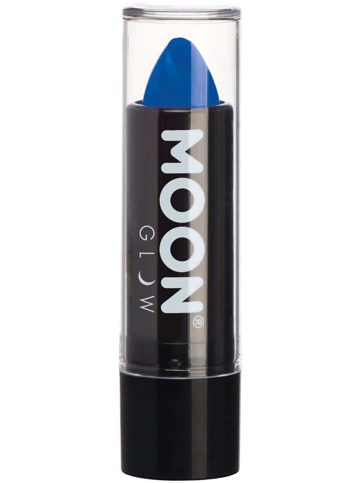 Smiffys Moon Glow Intense Neon UV Lipstick, Intense Blue CD für Unisex