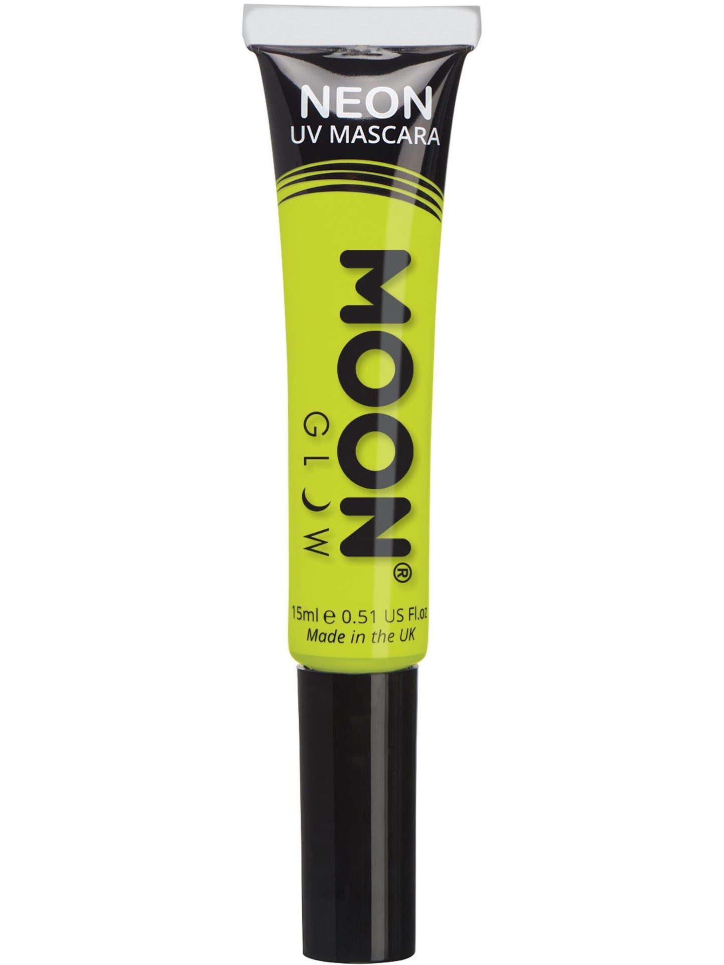 Smiffys Moon Glow Intense Neon UV Mascara, Intense Yellow CD für Unisex