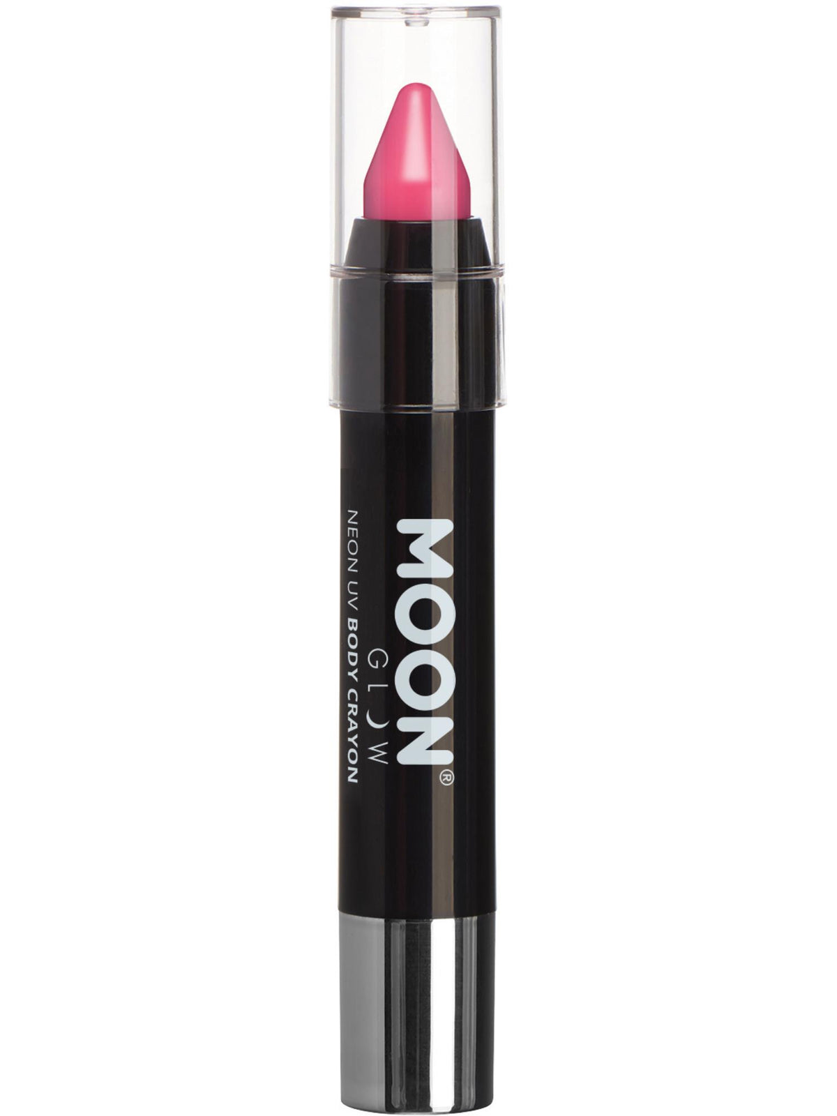 Smiffys Moon Glow Intense Neon UV Body Crayons, Intense Pi CD für Unisex