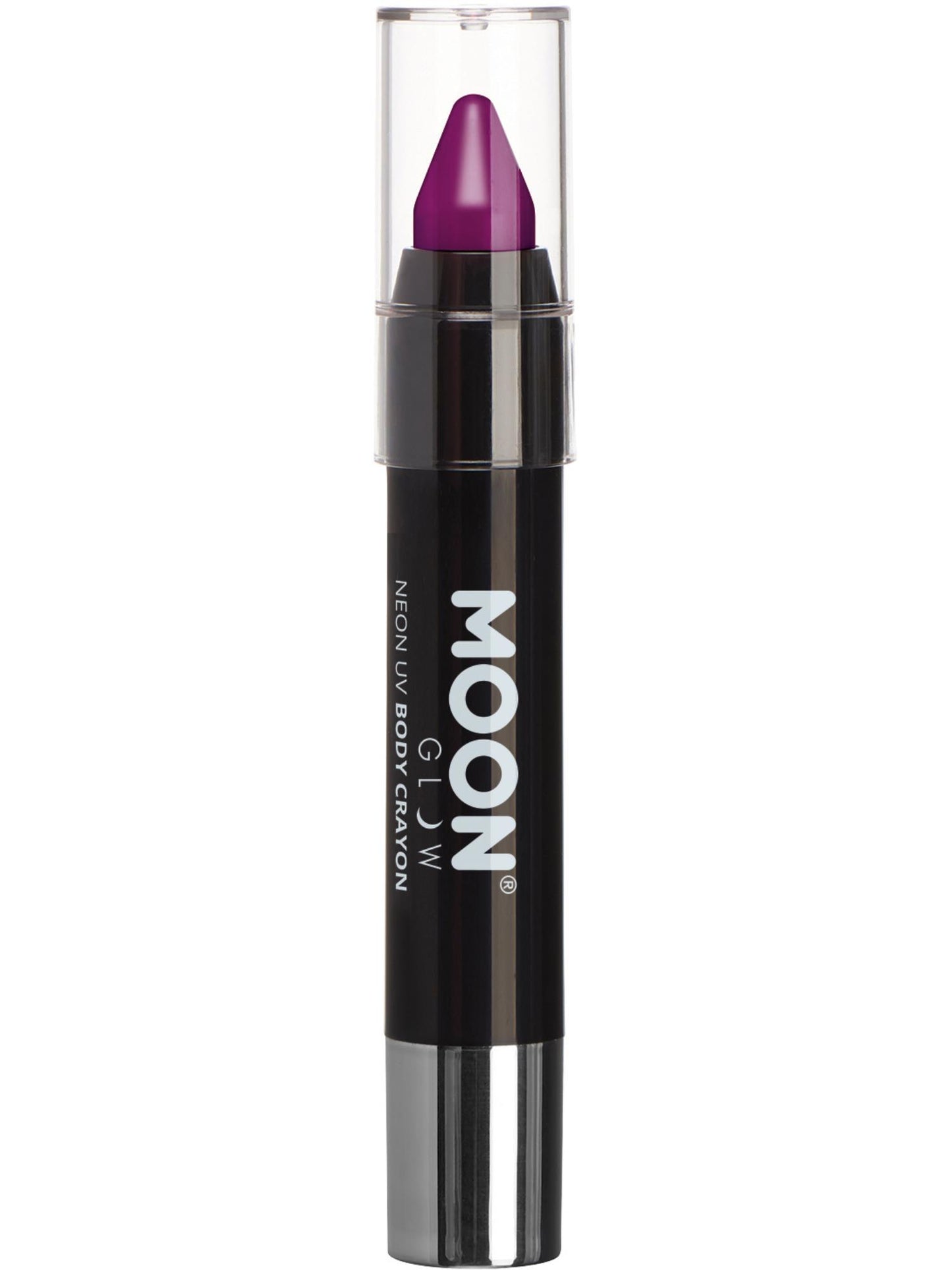 Smiffys Moon Glow Intense Neon UV Body Crayons, Intense Pu CD für Unisex