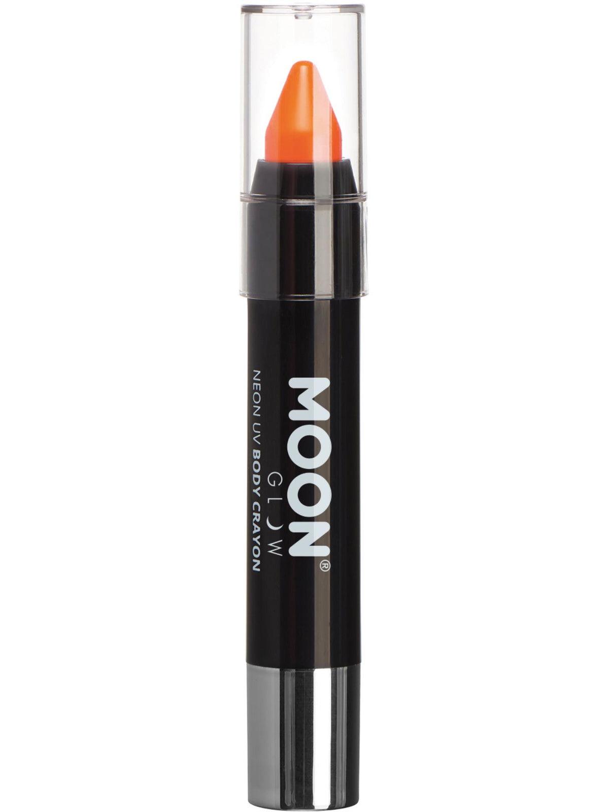 Smiffys Moon Glow Pastel Neon UV Body Crayons, Pastel Oran CD für Unisex