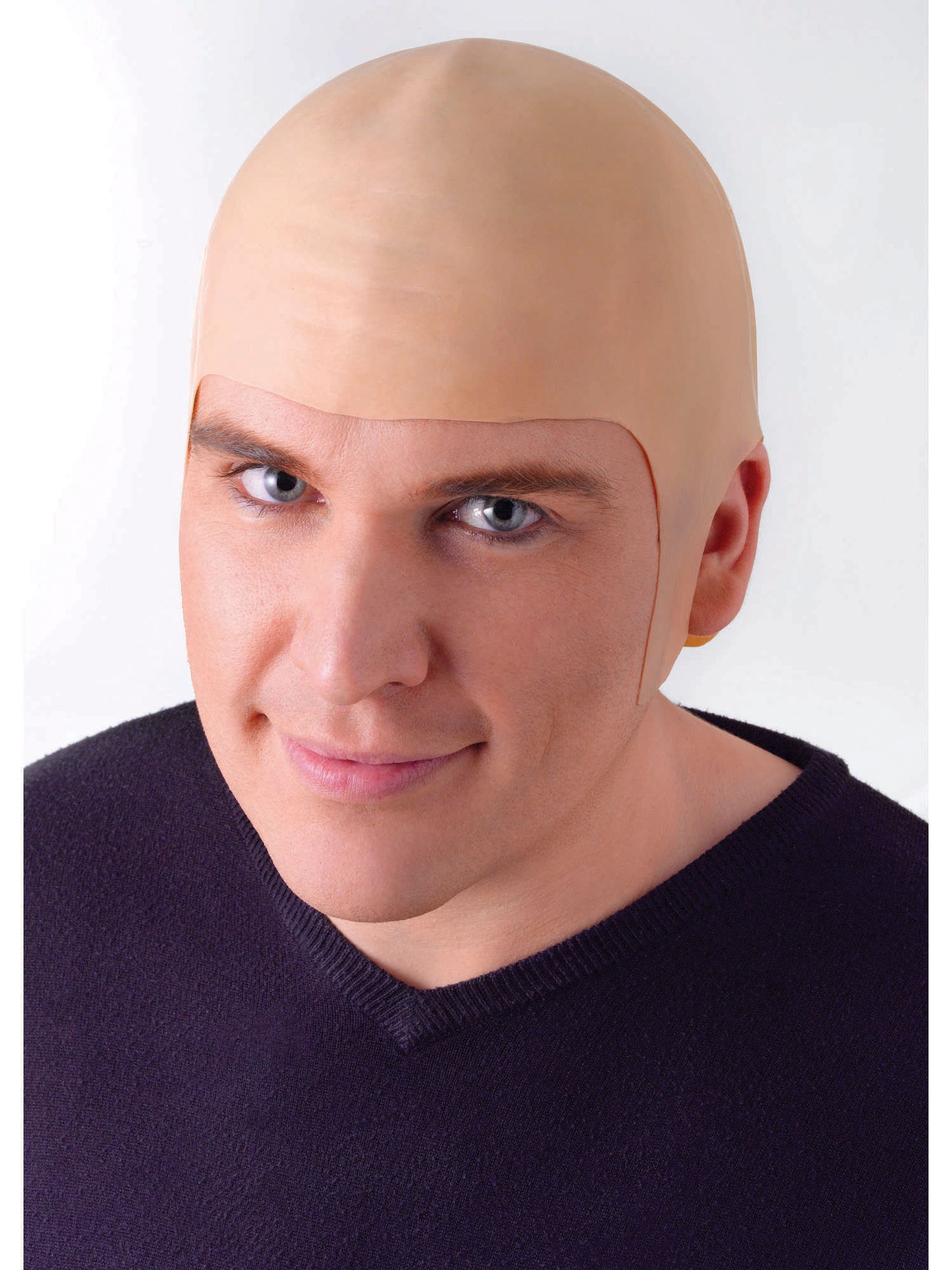 Rubies Rubies Realistic Bald Head Rubber Costume and Disguise Sets