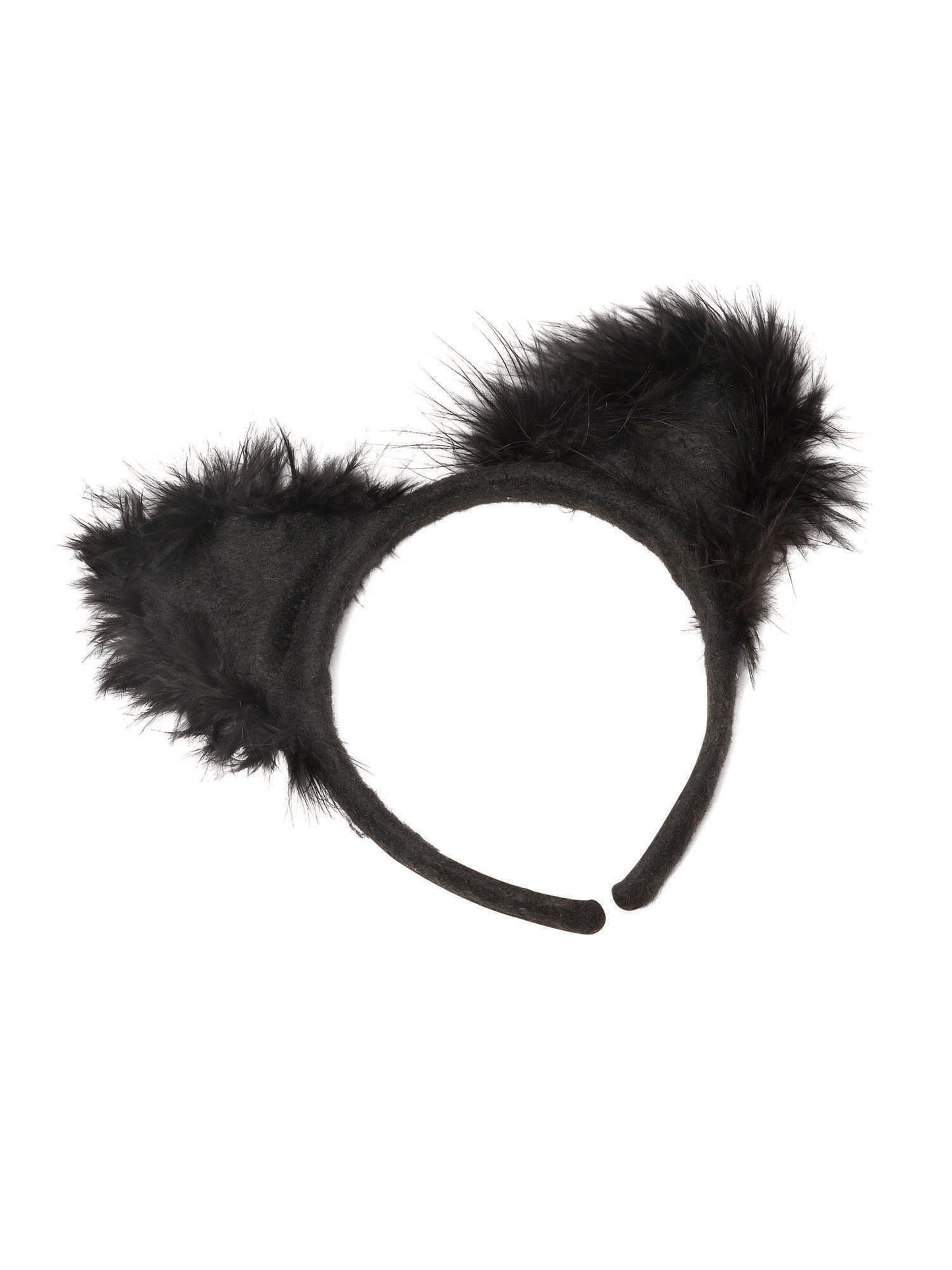 Rubies Rubies Cat Ears Marabou On Headband Headpieces and Headbands