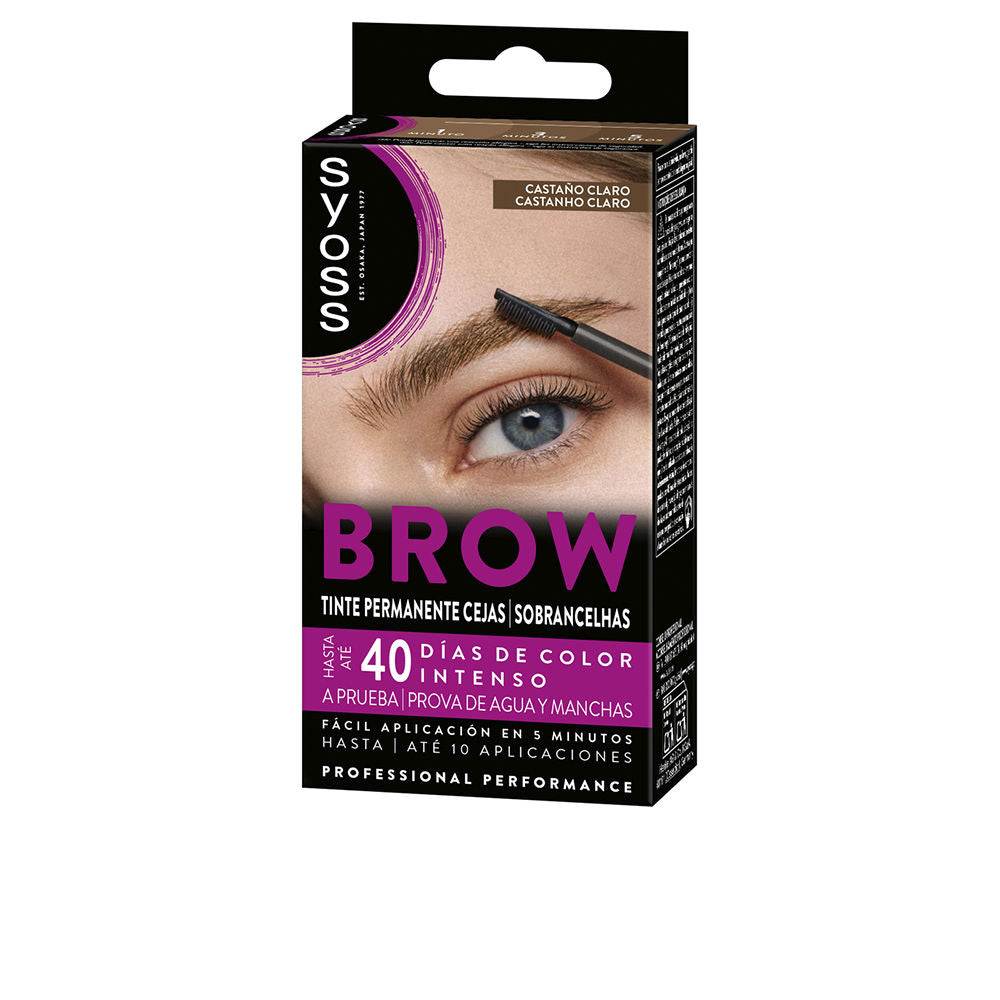 BROW TINT permanent eyebrows #Light Brown 1 u