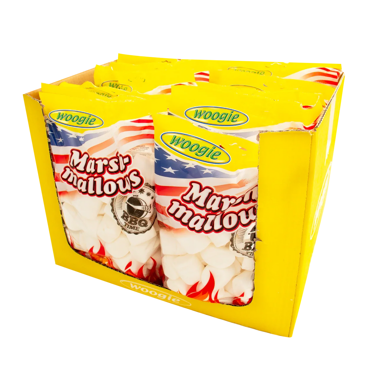 Woogie Marshmallows Barbecue 300 g – Schaumzucker zum Rösten und Naschen