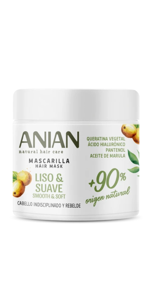 ANIAN ANIAN Liso y Suave Mascarilla Queratina Vegetal 350 ml Haarmaske Kosmetik