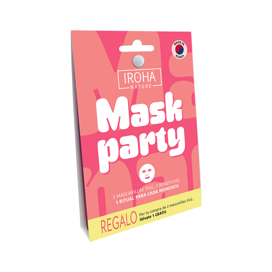 IROHA NATURE Iroha Nature Mask Party Estuche 3 Piezas Kosmetik