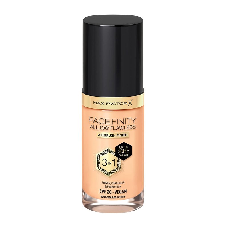 Max Factor Facefinity 3in1 Foundation 44 Warm Ivory 30 ml